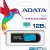 Adata DashDrive UV128 128GB USB 3.0 Stick Μαύρο