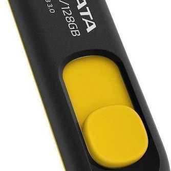 Adata DashDrive UV128 128GB USB 3.0 Stick Μαύρο
