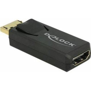 DeLock Μετατροπέας HDMI female σε DisplayPort male 1τμχ 65573