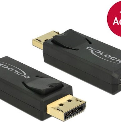 DeLock Μετατροπέας HDMI female σε DisplayPort male 1τμχ 65573