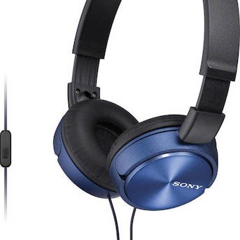Sony MDR-ZX310AP Ενσύρματα On Ear Ακουστικά Μπλε