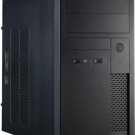 Chieftec XT-01B Mini Tower Κουτί Υπολογιστή Μαύρο