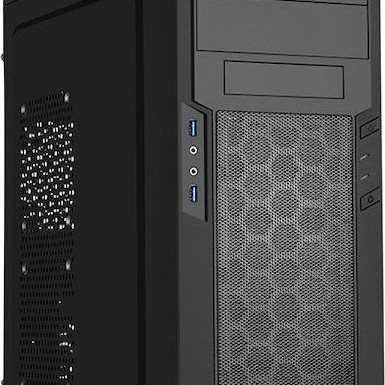 Silverstone Precision PS13B Midi Tower Κουτί Υπολογιστή Μαύρο