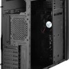 Silverstone Precision PS13B Midi Tower Κουτί Υπολογιστή Μαύρο
