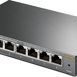 TP-LINK TL-SG108PE v5 Unmanaged L2 PoE Switch με 8 Θύρες Ethernet