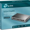 TP-LINK TL-SG108PE v5 Unmanaged L2 PoE Switch με 8 Θύρες Ethernet
