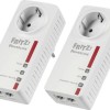 AVM Fritz! 1220E Powerline Διπλού Kit για Ενσύρματη Σύνδεση με Passthrough Πρίζα και 2 Θύρες Gigabit Ethernet