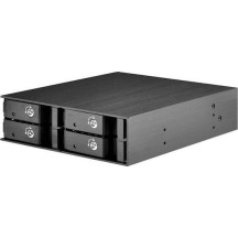 Silverstone FS204 Front Panel Storage 5.25'' to 4 2.5'' Μαύρο SST-FS204B