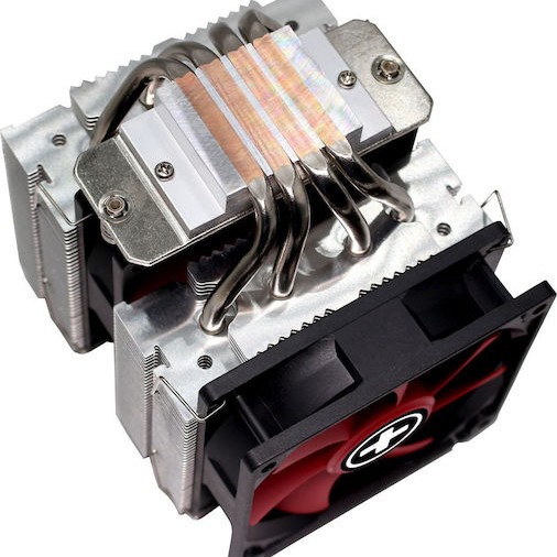 Xilence M504D Ψύκτρα Επεξεργαστή για Socket AM4/115x/AM3/AM3+ Κόκκινη