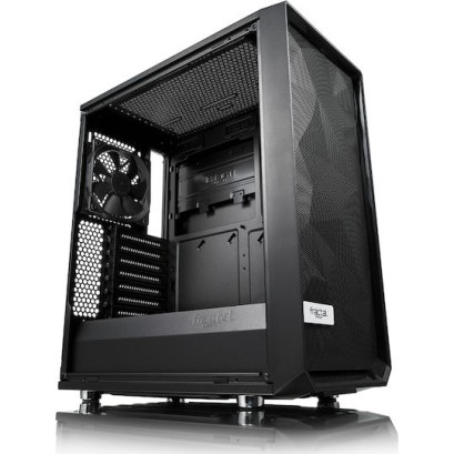 Fractal Design Meshify C Midi Tower Κουτί Υπολογιστή Μαύρο