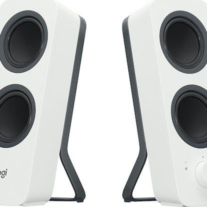 Logitech Z207 Ασύρματα Ηχεία Υπολογιστή 2.0 με Bluetooth και Ισχύ 10W σε Λευκό Χρώμα