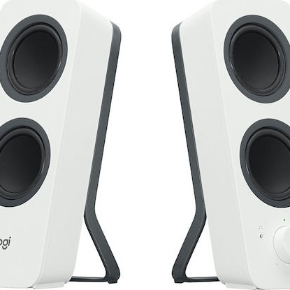 Logitech Z207 Ασύρματα Ηχεία Υπολογιστή 2.0 με Bluetooth και Ισχύ 10W σε Λευκό Χρώμα