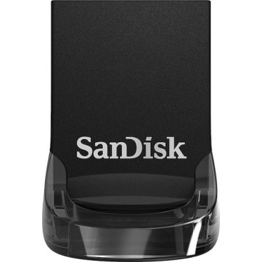 Sandisk Ultra Fit 64GB USB 3.1 Stick Μαύρο
