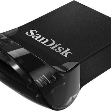Sandisk Ultra Fit 256GB USB 3.1 Stick Μαύρο