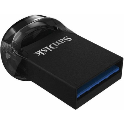 Sandisk Ultra Fit 256GB USB 3.1 Stick Μαύρο
