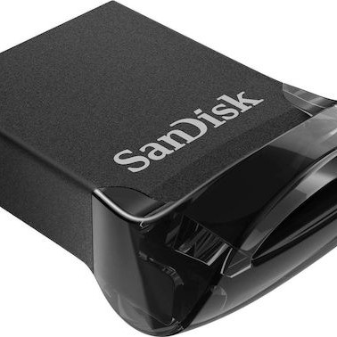 Sandisk Ultra Fit 256GB USB 3.1 Stick Μαύρο