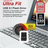 Sandisk Ultra Fit 256GB USB 3.1 Stick Μαύρο