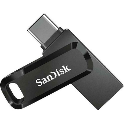 Sandisk Ultra Fit 256GB USB 3.1 Stick Μαύρο