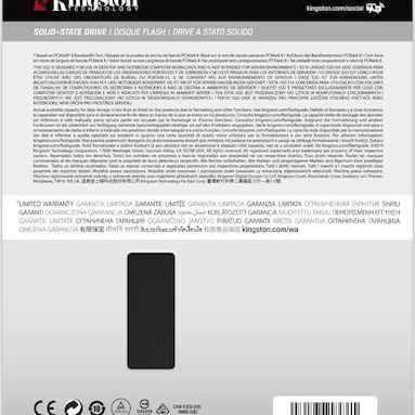 Kingston KC600 SSD 1TB 2.5'' SATA III