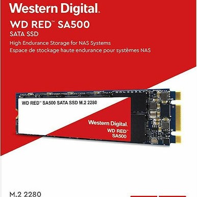 Western Digital Red SA500 NAS SSD 2TB M.2 SATA III Bulk