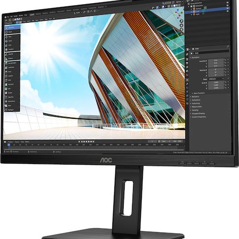 AOC Q24P2Q IPS Monitor 23.8" QHD 2560x1440 με Χρόνο Απόκρισης 4ms GTG