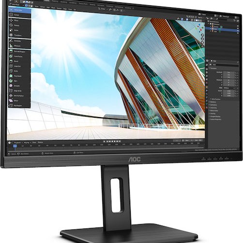 AOC Q24P2Q IPS Monitor 23.8" QHD 2560x1440 με Χρόνο Απόκρισης 4ms GTG