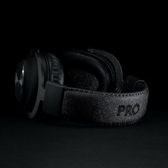 Logitech G Pro X Ασύρματο Over Ear Gaming Headset με σύνδεση USB