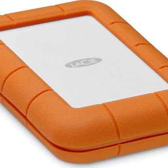 Lacie Rugged Secure USB 3.1 / USB-C Εξωτερικός HDD 2TB 2.5" Πορτοκαλί