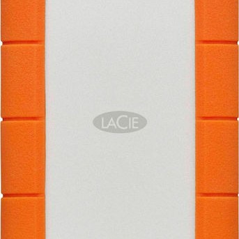 Lacie Rugged Secure USB 3.1 / USB-C Εξωτερικός HDD 2TB 2.5" Πορτοκαλί