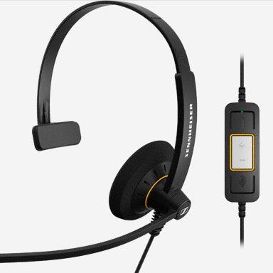Sennheiser SC-30-USB-ML Headset Call Center On Ear Multimedia Ακουστικά με μικροφωνο και σύνδεση USB-A