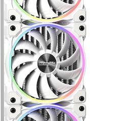 Alpenfoehn Gletscherwasser 360 RGB Υδρόψυξη Επεξεργαστή Τριπλού Ανεμιστήρα 120mm για Socket AM4/AM5/1200/115x Λευκή