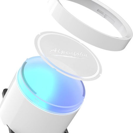 Alpenfoehn Gletscherwasser 360 RGB Υδρόψυξη Επεξεργαστή Τριπλού Ανεμιστήρα 120mm για Socket AM4/AM5/1200/115x Λευκή