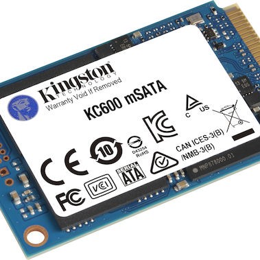 Kingston KC600 SSD 512GB mSATA SATA III