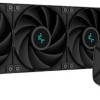 Deepcool LS720 Zero Dark Υδρόψυξη Επεξεργαστή Τριπλού Ανεμιστήρα 120mm για Socket AM4/AM5/1700/1200/115x