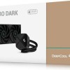 Deepcool LS720 Zero Dark Υδρόψυξη Επεξεργαστή Τριπλού Ανεμιστήρα 120mm για Socket AM4/AM5/1700/1200/115x