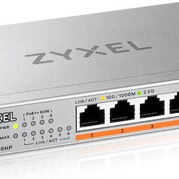 Zyxel XMG-105HP Unmanaged L2 PoE+ Switch με 5 Θύρες Ethernet