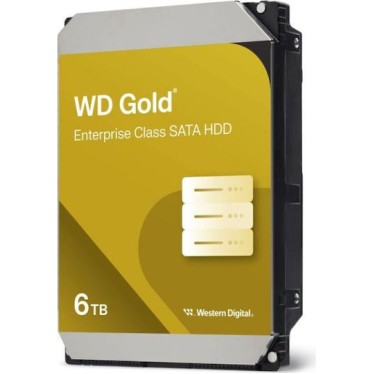 Western Digital Gold 6TB HDD Σκληρός Δίσκος 3.5