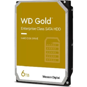 Western Digital Gold 6TB HDD Σκληρός Δίσκος 3.5