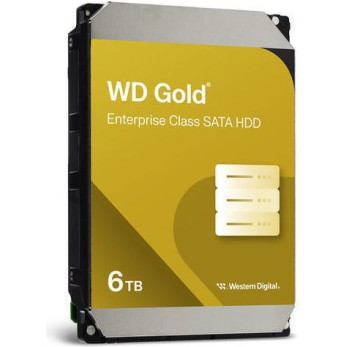 Western Digital Gold 6TB HDD Σκληρός Δίσκος 3.5