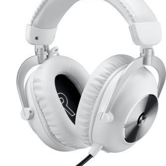 Logitech Pro X 2 Lightspeed Ασύρματα Over Ear Multimedia Ακουστικά με μικρόφωνο και σύνδεση 3.5mm Jack / Bluetooth σε Λευκό χρώμα